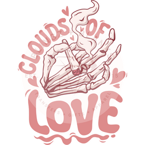 Clouds of Love DTF Transfer