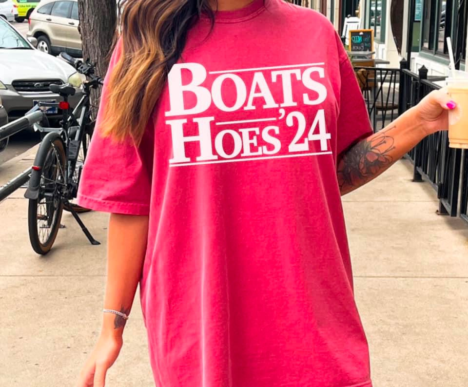 Boats Hoes 24 Screen Print Transfer