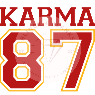 Karma 87 DTF Transfer