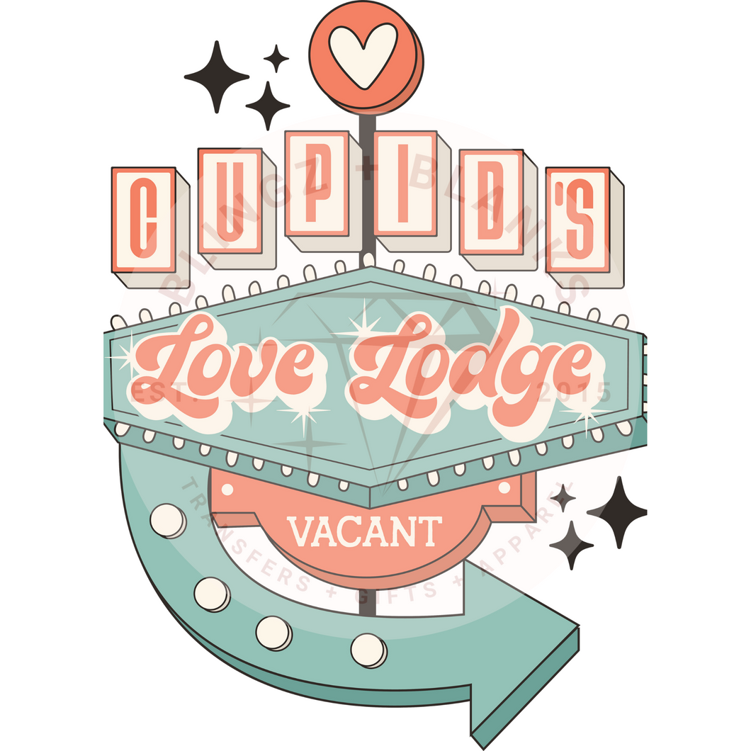 Love Lodge DTF Transfer