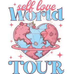 Self Love World Tour DTF Transfer