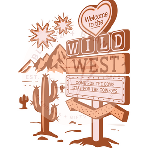 Wild West DTF Transfer