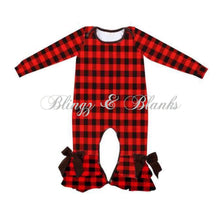 Buffalo Plaid Romper