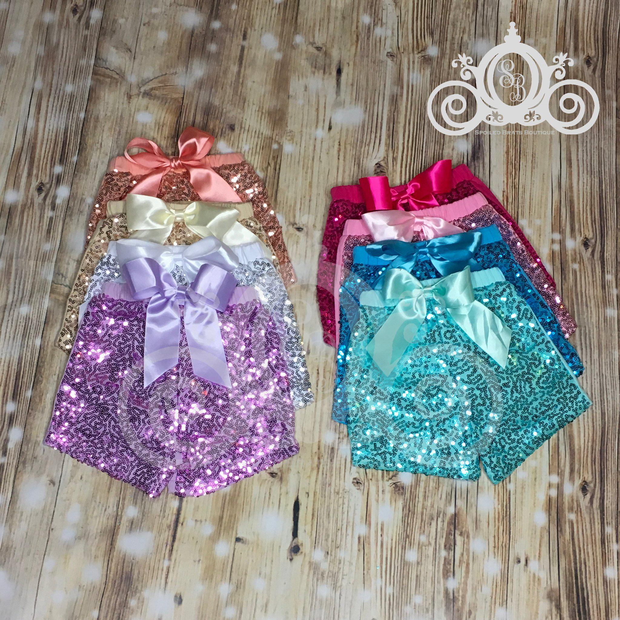 Girls Sequin Shorts – Blingz And Blanks Wholesale Boutique