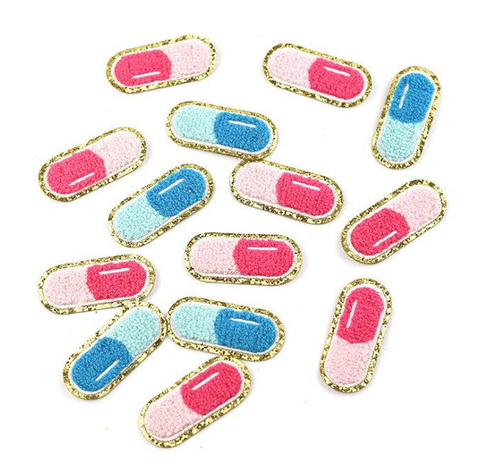 Chill Pill Chenille Patch