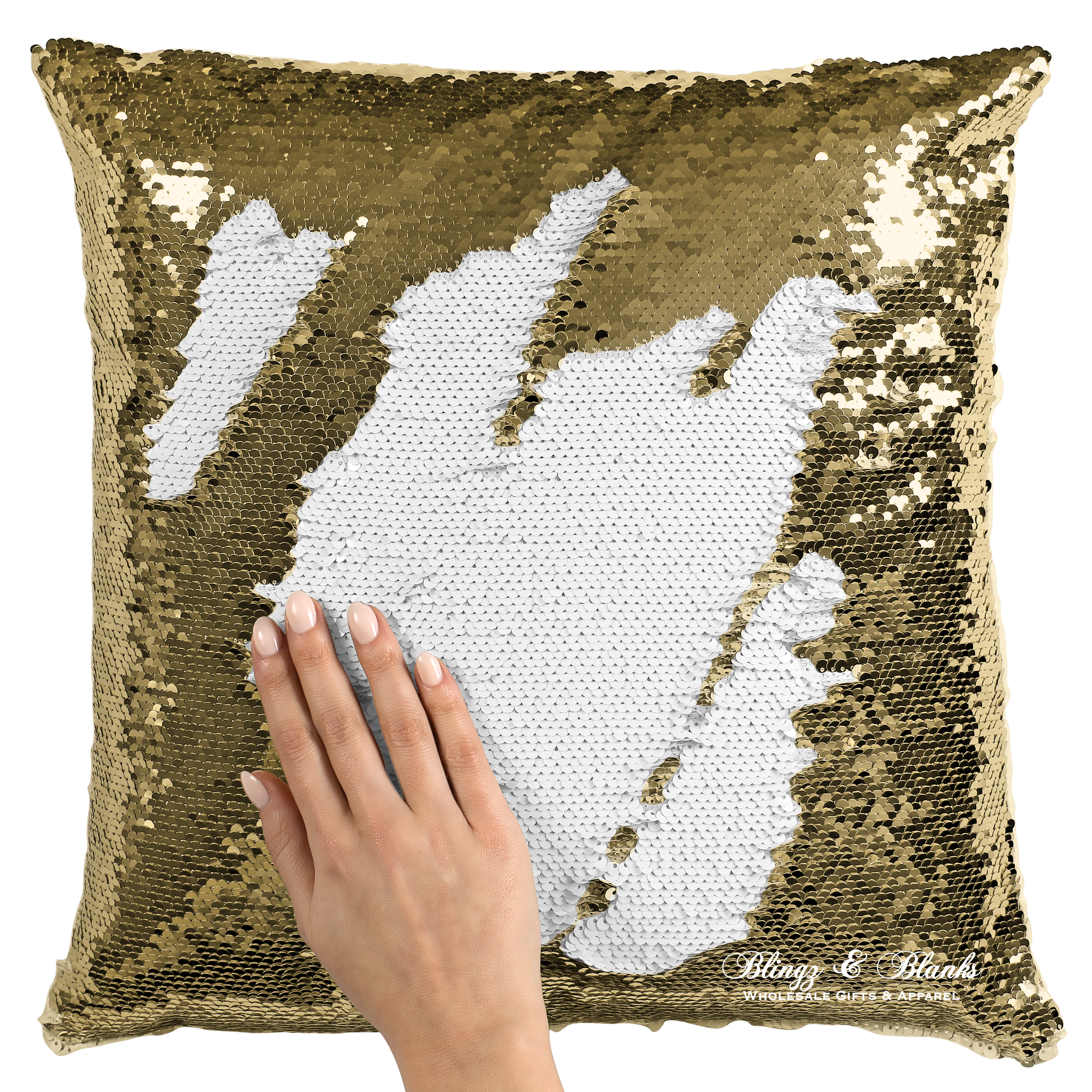 Sequin pillow top case wholesale