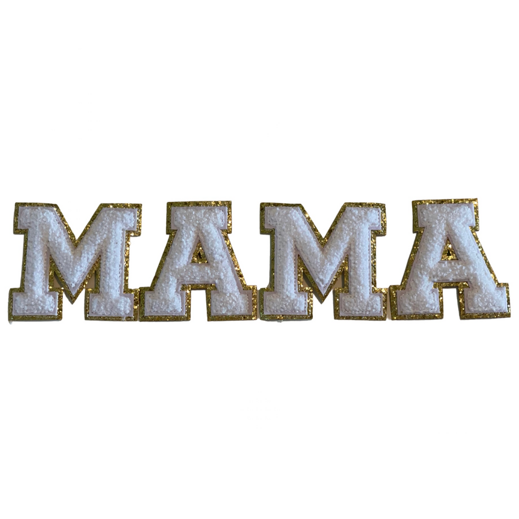MAMA Varsity Letter Patch Set