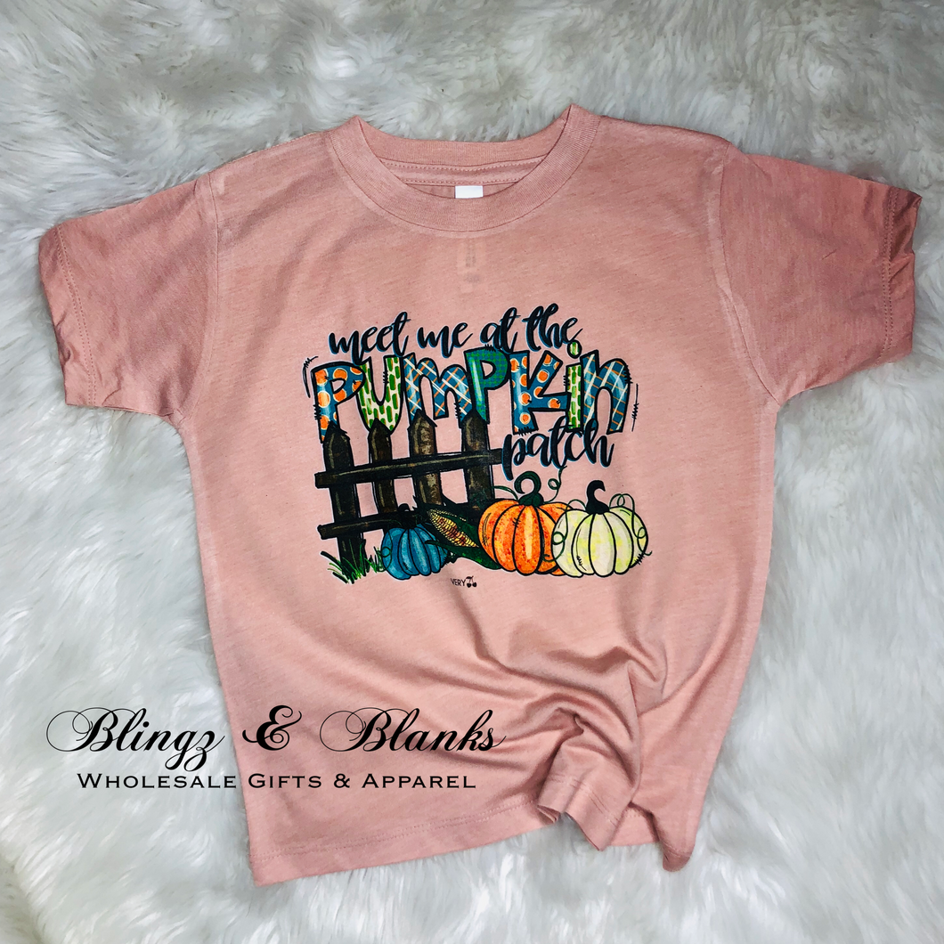 Kids - Meet Me at the Pumpkin Patch Graphic Tee