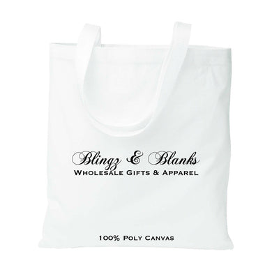 Poly Canvas Tote Bags
